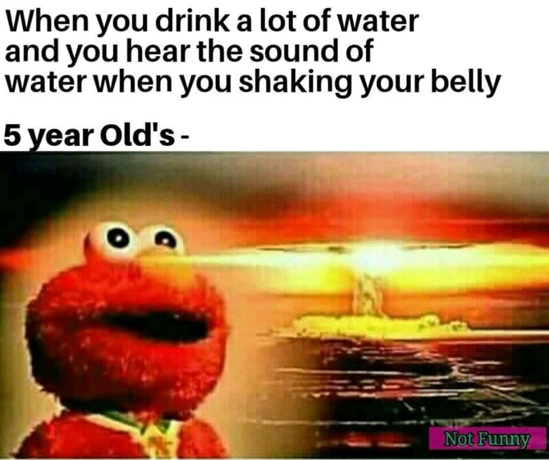 meme tentang sakit perut