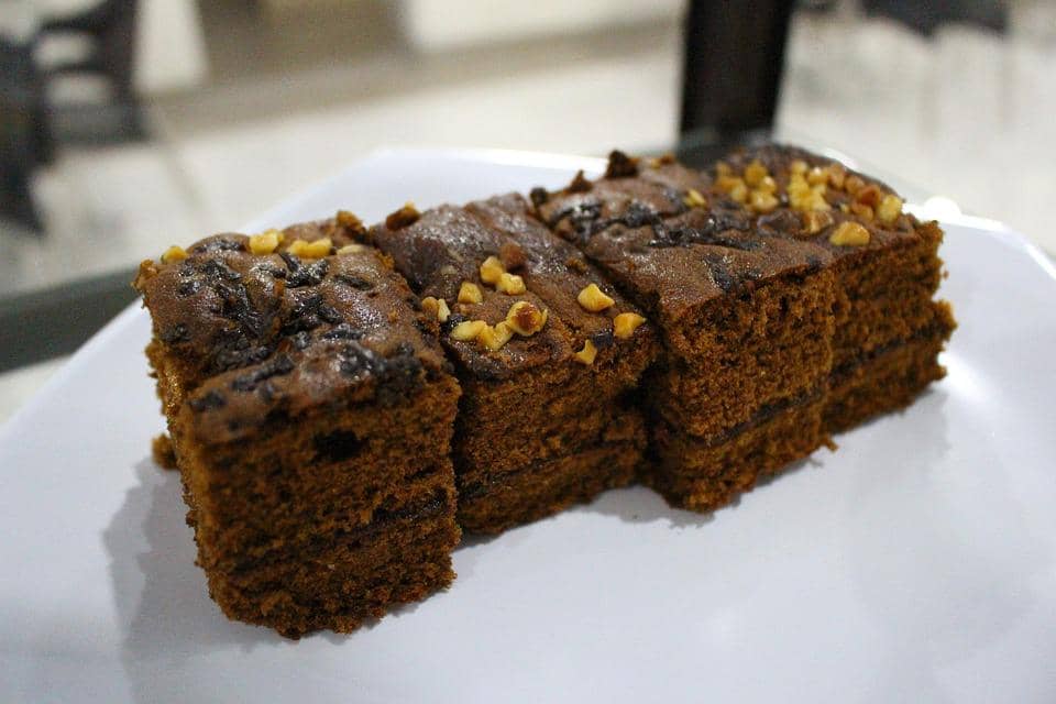 ilustrasi brownies pisang kukus