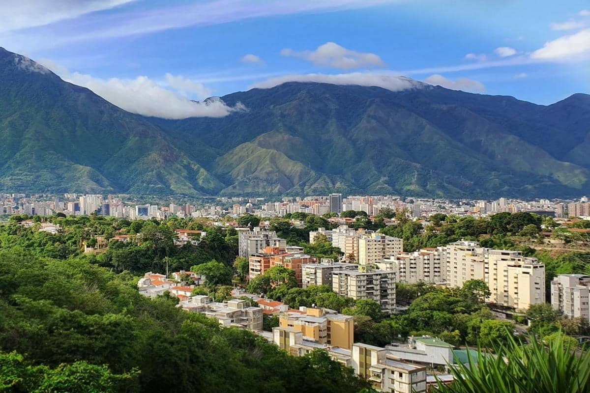 pemandangan kota Caracas