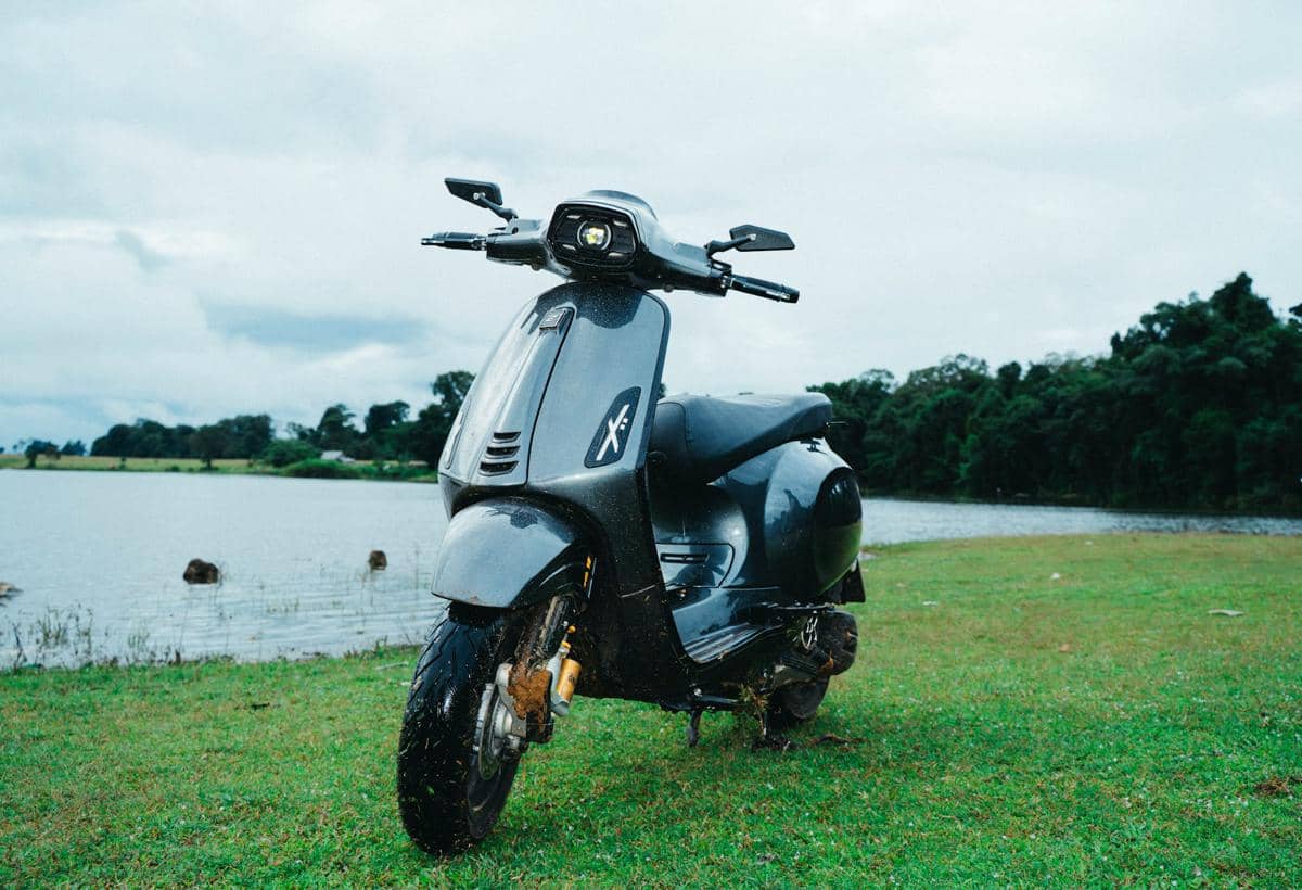 ilustrasi motor matic