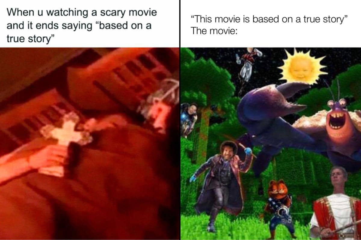 kolase meme film diambil dari kisah nyata