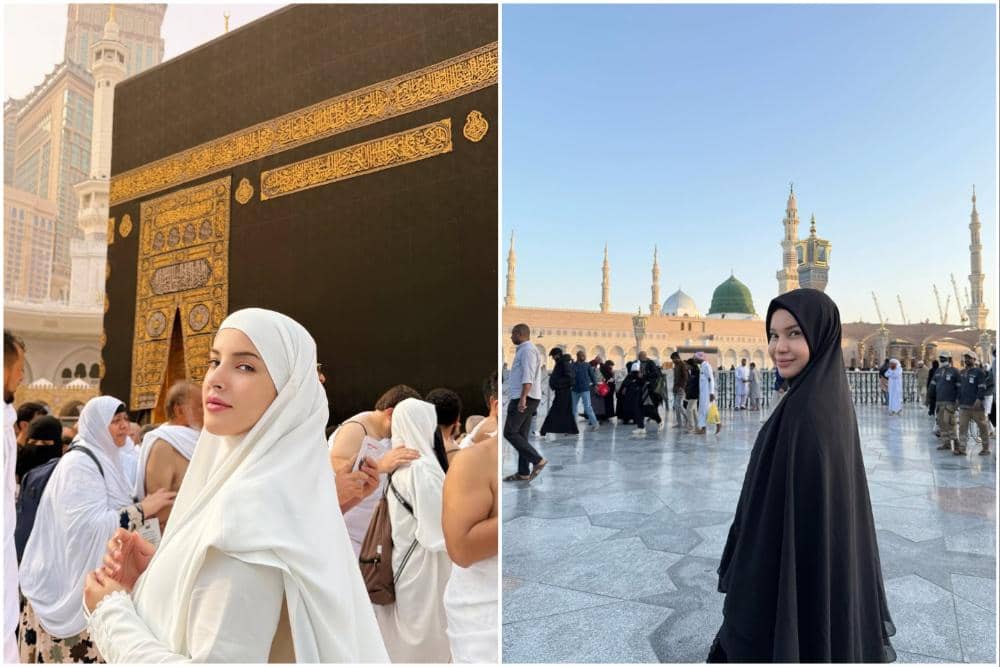 Seleb menunaikan ibadah umrah di awal tahun 2026
