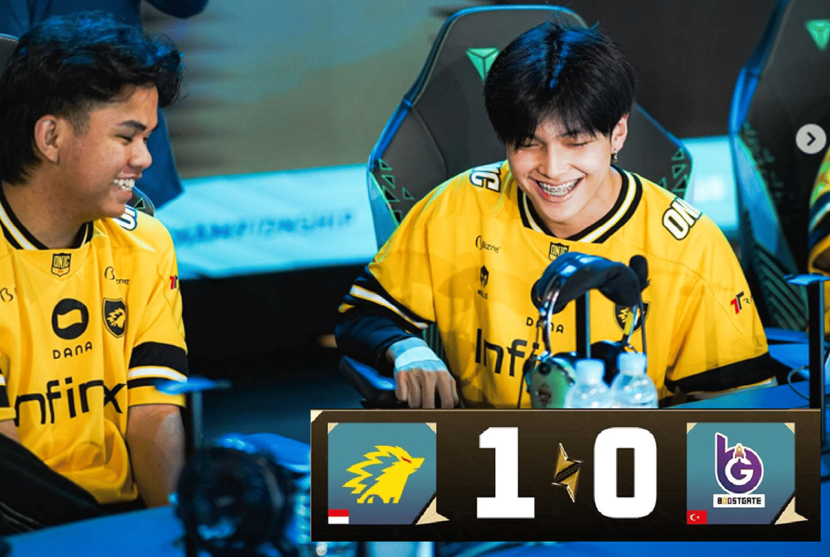 ONIC berhasil menang di laga pembuka Swiss Stage