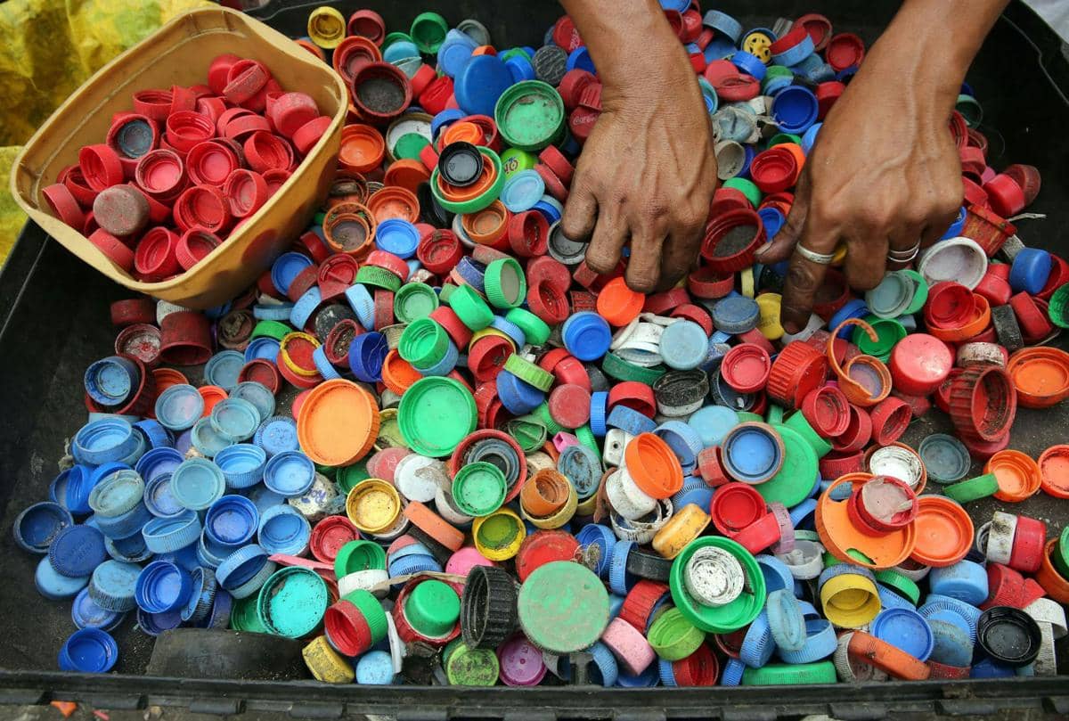 Ilustrasi daur ulang sampah
