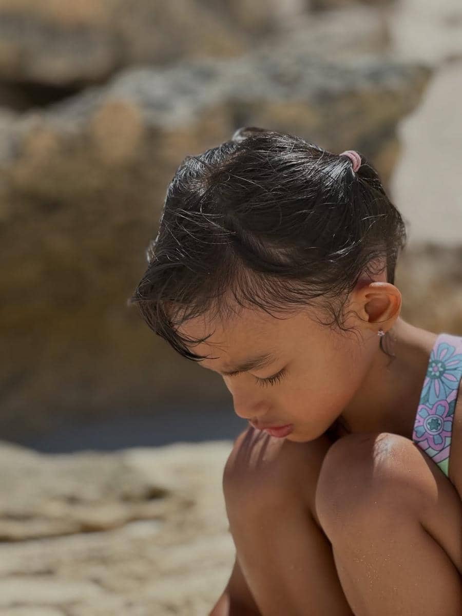 Keluarga Whulandary Herman main di Pulau Rottnest