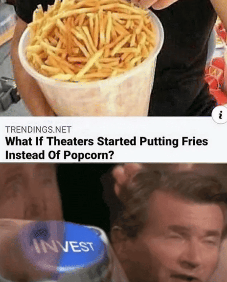 meme makanan di bioskop