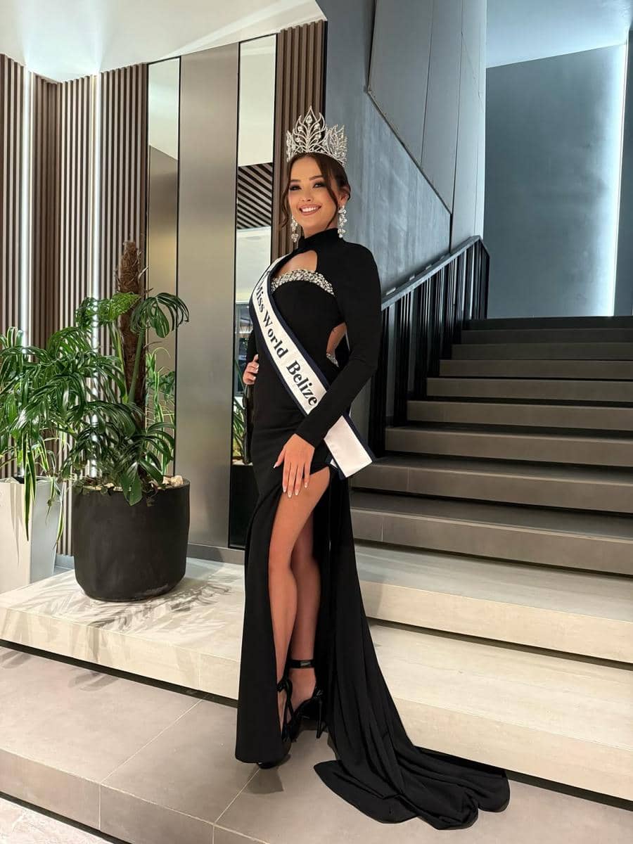 potret Faith Edgar, Miss World Belize 2025