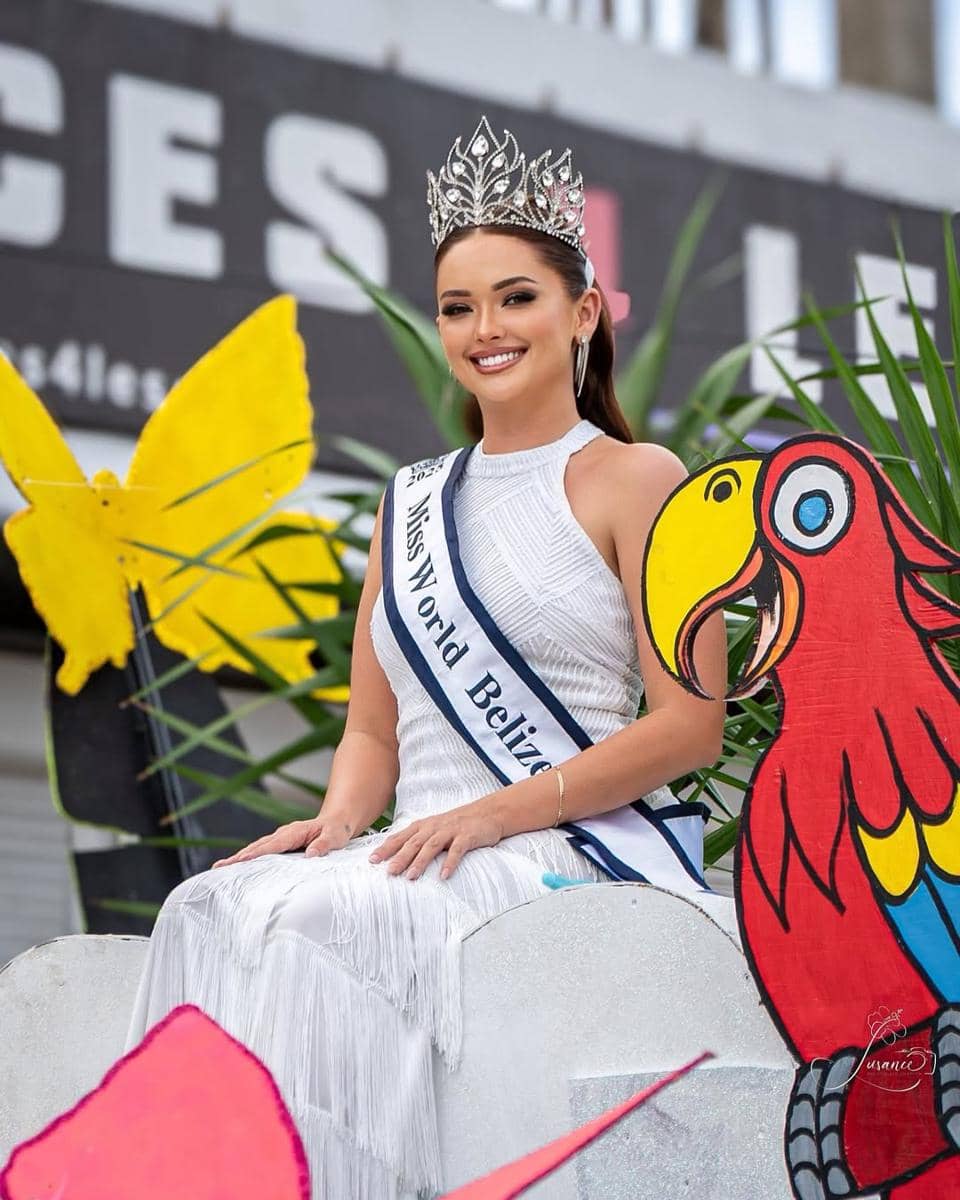 potret Faith Edgar, Miss World Belize 2025