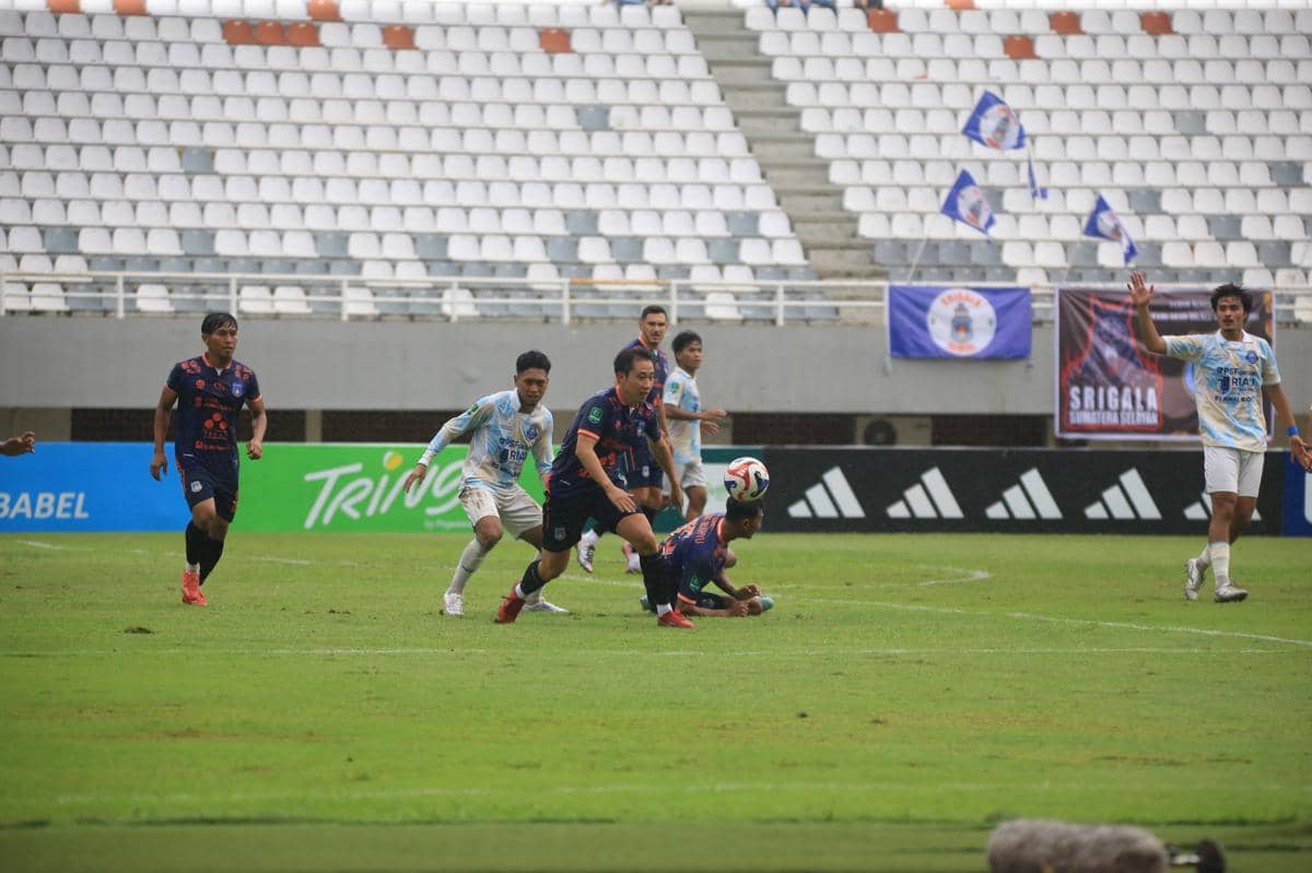 Sumsel United vs PSPS Pekanbaru