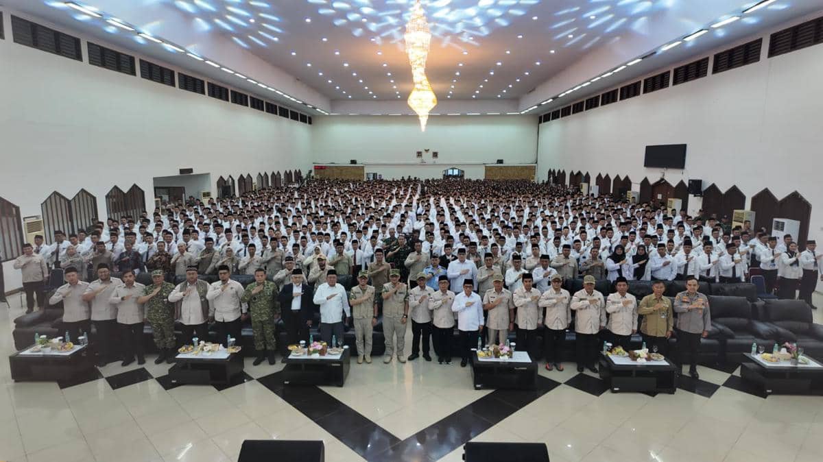 Menhaj Irfan Yusuf Resmi Buka Diklat PPIH 2026 di Asrama Haji Pondok Gede, Jakarta (Dok. Kemenhaj RI)
