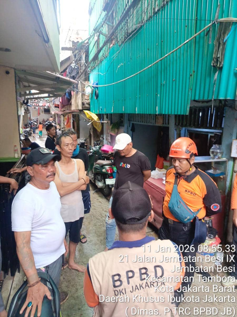 Kebakaran Hanguskan 15 Bangunan di Tambora, Kerugian Capai Rp1,7 M