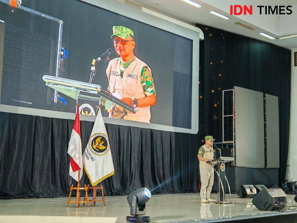 Kementerian Haji dan Umrah (Kemenhaj) menggelar pendidikan dan pelatihan untuk Panitia Penyelenggara Ibadah Haji (PPIH) 2026, di Asrama Haji Pondok Gede, Jakarta, dari 10-30 Januari 2026 (IDN TImes/Ilman Nafi'an)