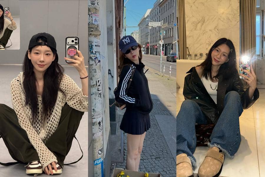 referensi gaya fashion boyish ala Taeyeon SNSD