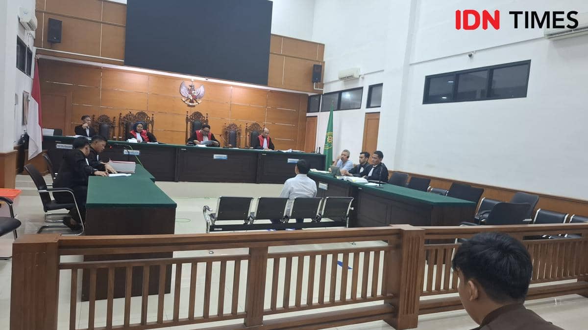 Saksi yang dihadirkan terdakwa Sukron (Dok. Khaerul Anwar)