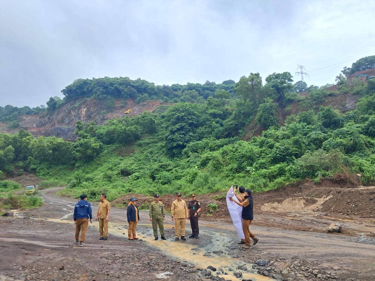 Pemprov tutup 3 tambang ilegal di Cilegon (Dok. ESDM Banten)