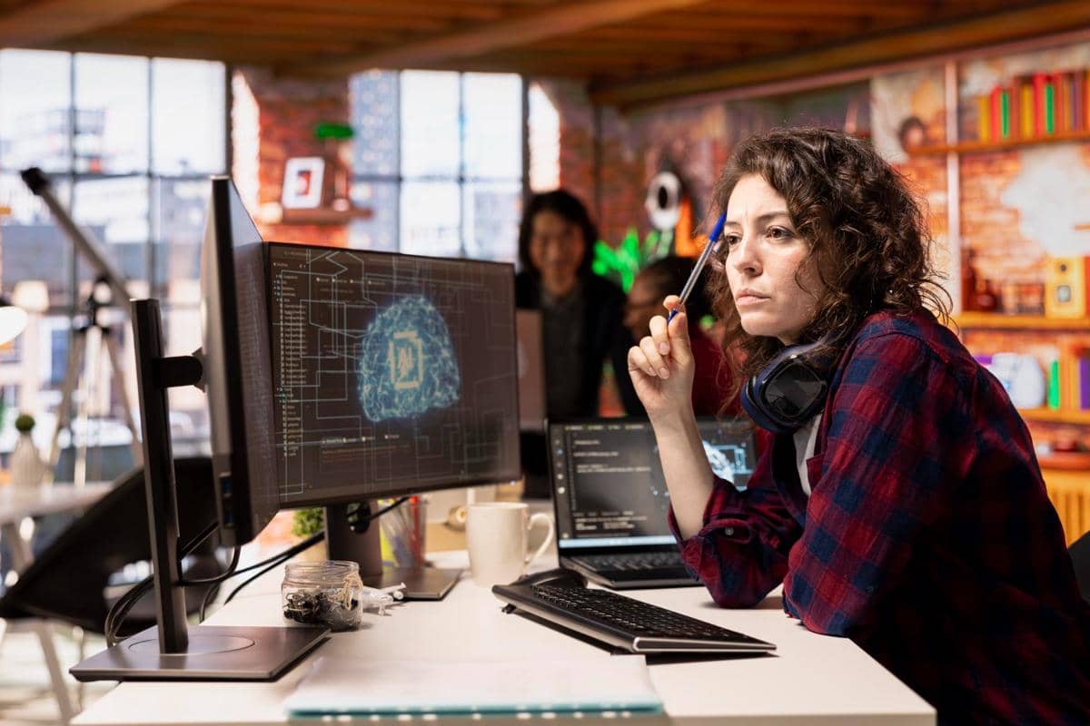 Ilustrasi kuliah jurusan AI