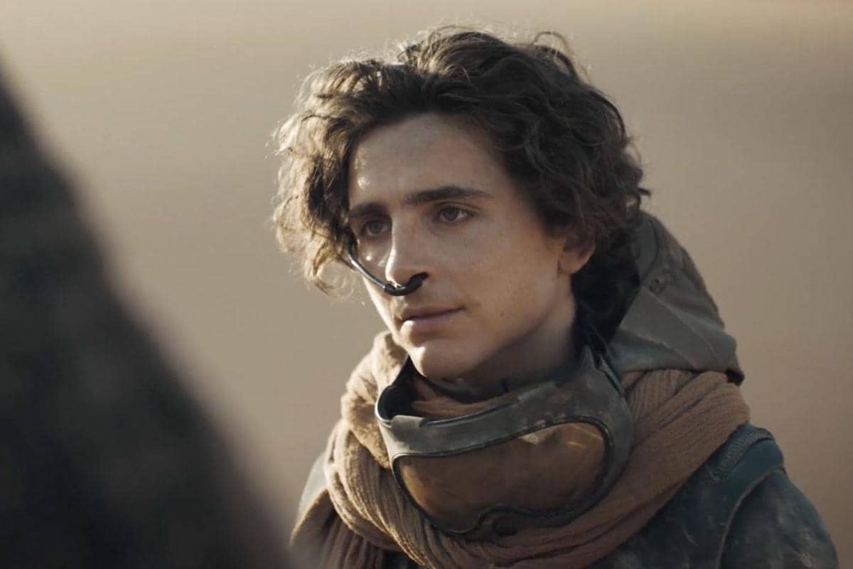 Timothée Chalamet dalam film Dune: Part Two