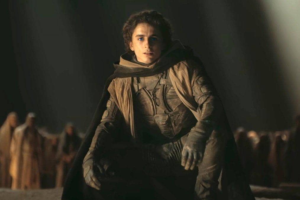 Timothée Chalamet dalam film Dune: Part Two