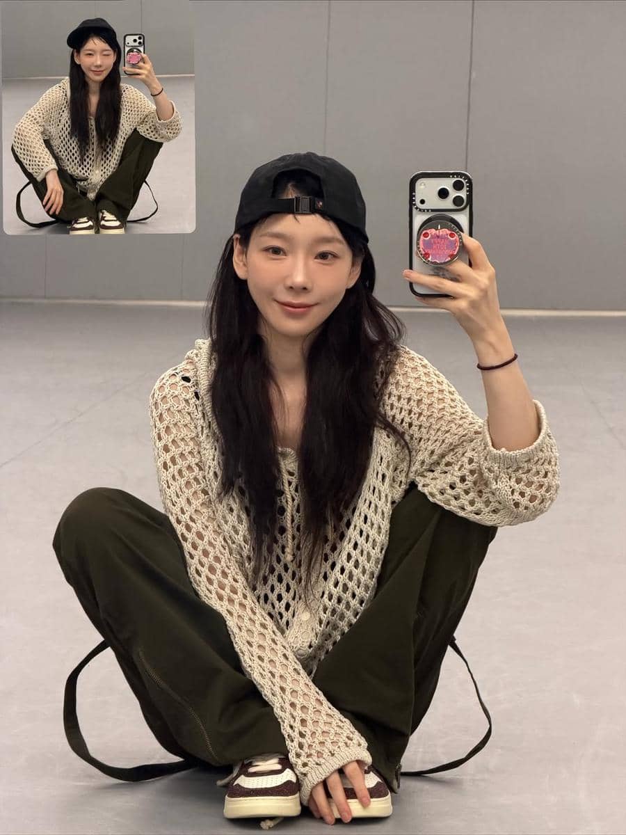 referensi gaya fashion boyish ala Taeyeon SNSD