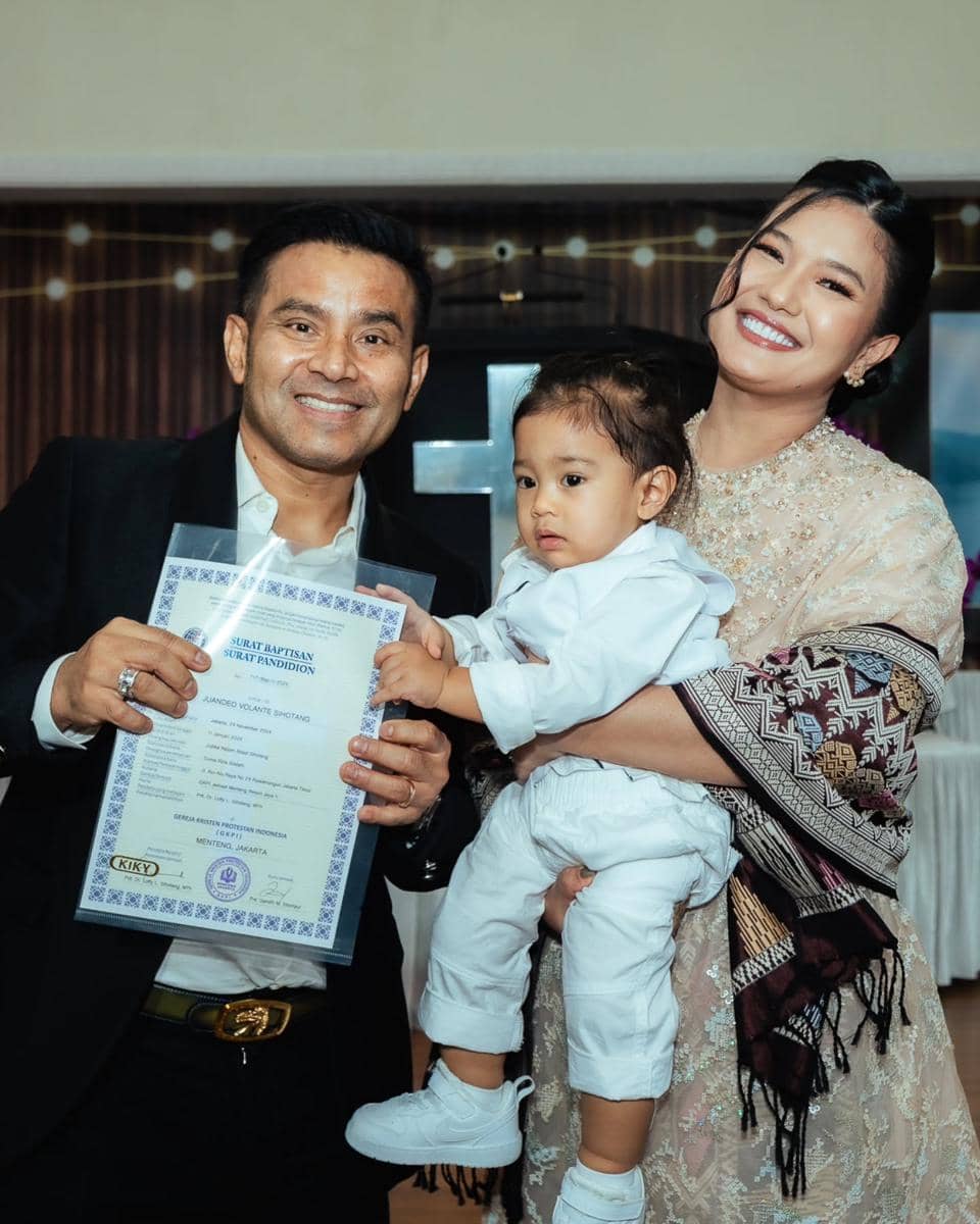 pembaptisan anak ketiga Judika (instagram.com/jud1ka)