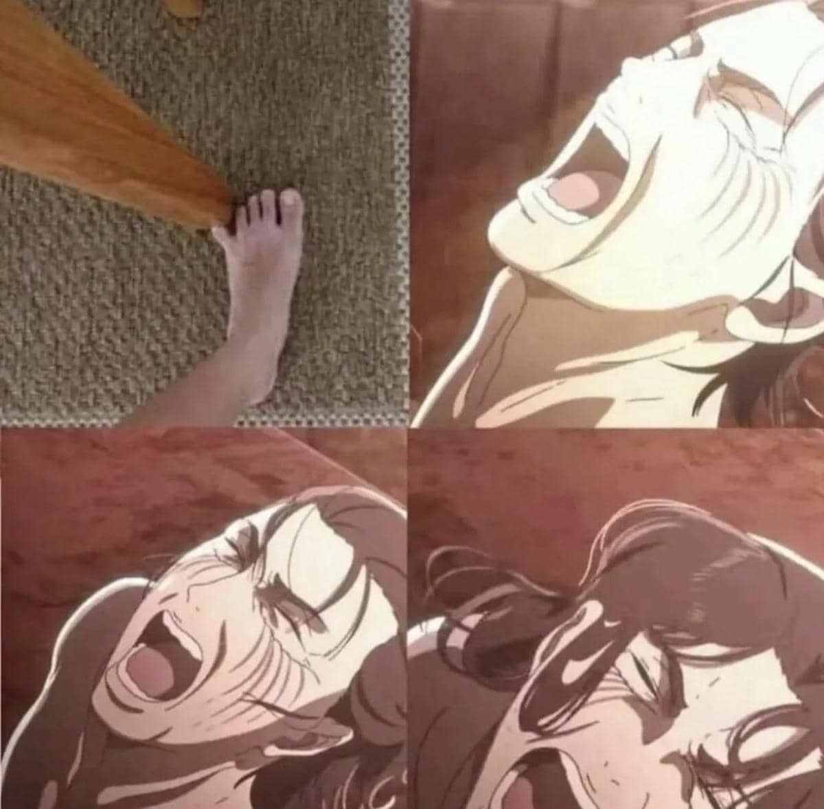 meme kocak tentang jempol kaki