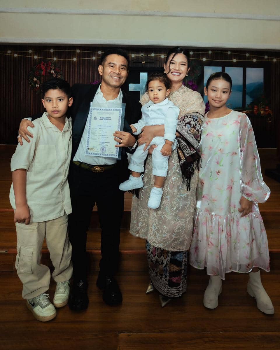 pembaptisan anak ketiga Judika (instagram.com/jud1ka)