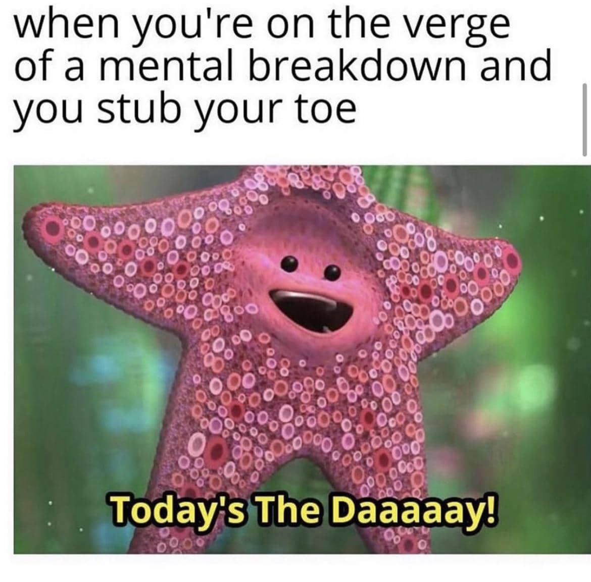 meme kocak tentang jempol kaki