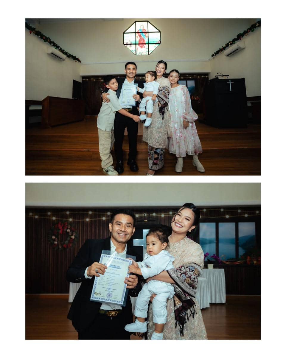 pembaptisan anak ketiga Judika (instagram.com/jud1ka)