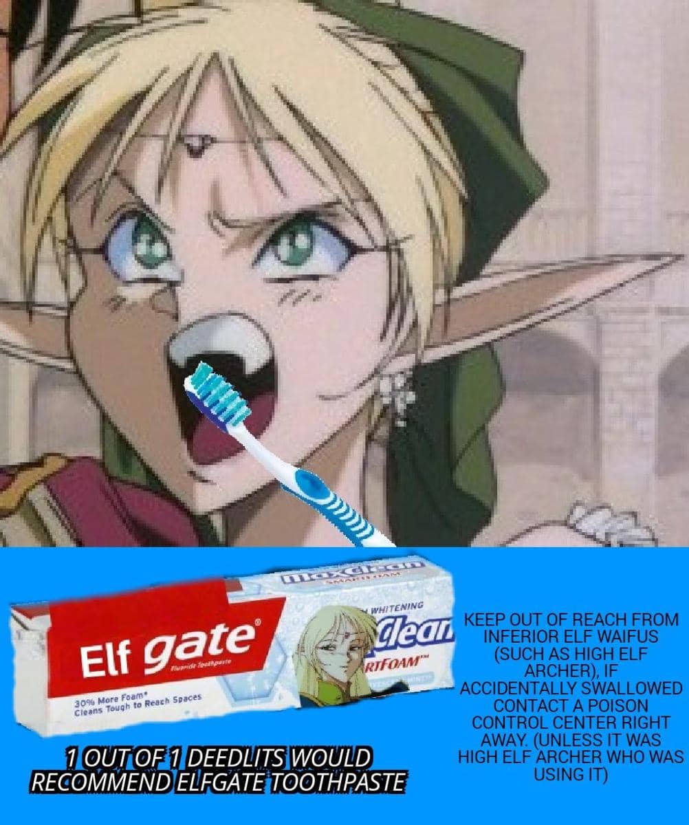 meme anime tentang sikat gigi