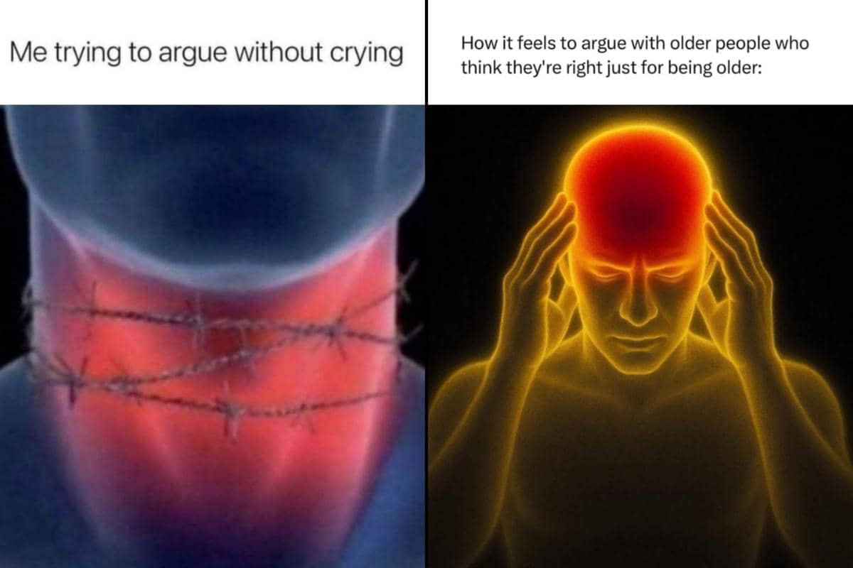 kolase meme gak bisa ngelawan pas debat