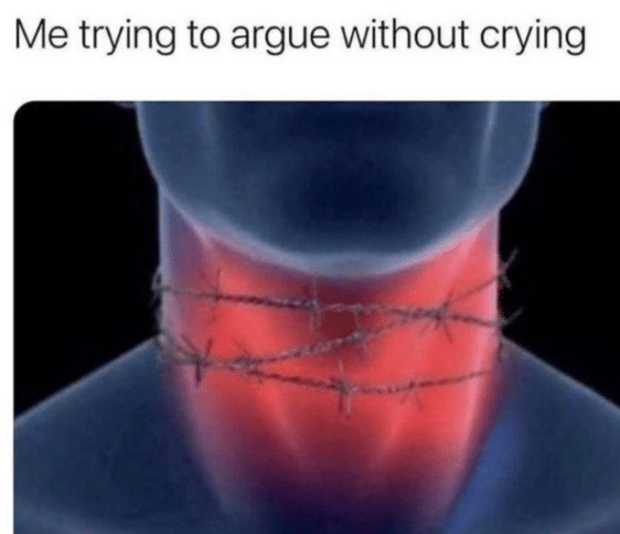 meme gak bisa ngelawan pas debat