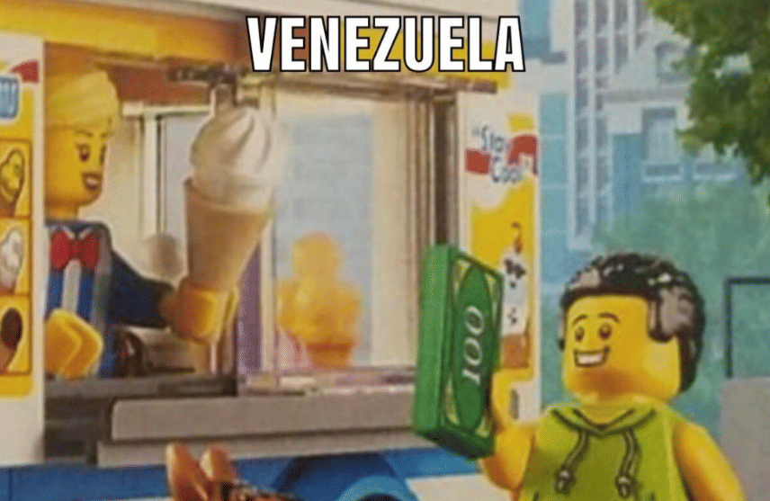 meme kondisi geopolitik Venezuela 