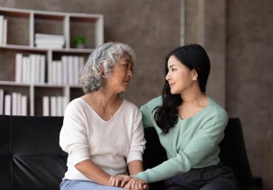 ilustrasi bicara dengan tenang