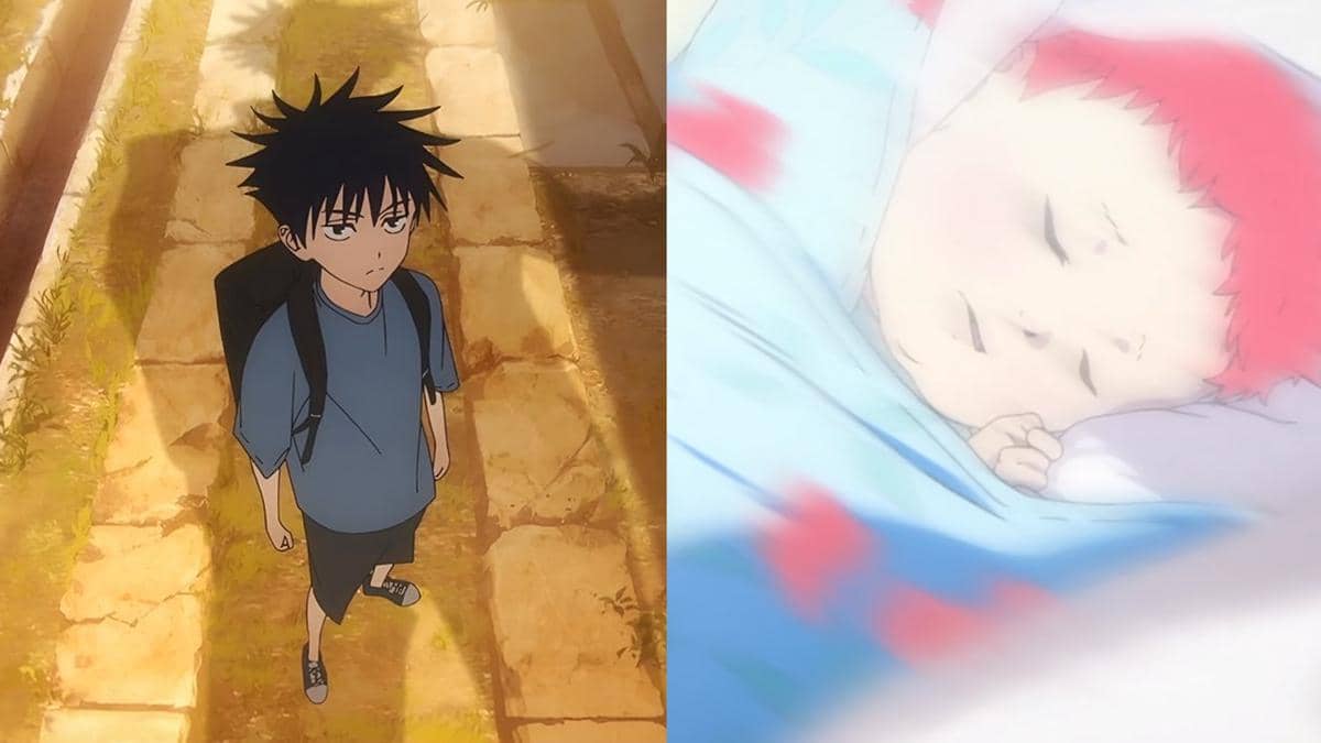 Megumi dan Yuji saat kecil - Jujutsu Kaisen