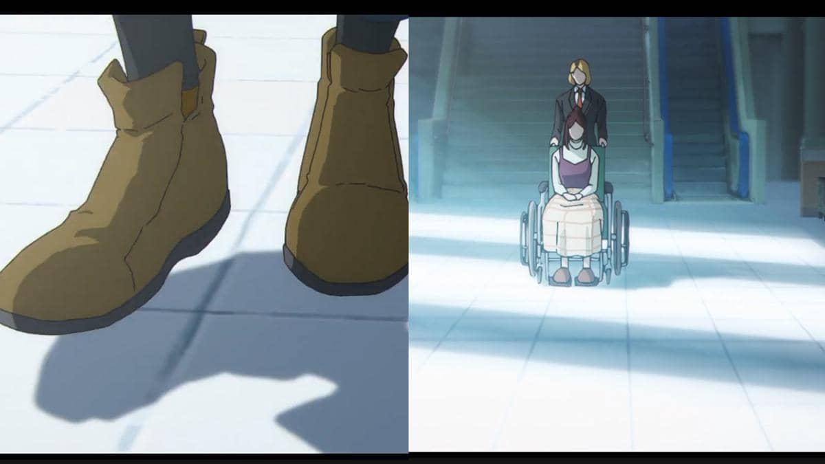 Gambaran Megumi pergi meninggalkan Tsumiki - Jujutsu Kaisen S3