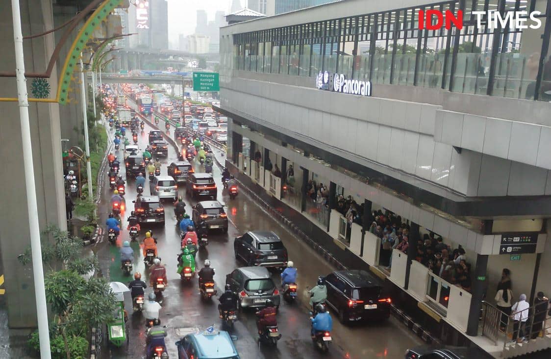 Titik genangan di Jakarta usai hujan deras