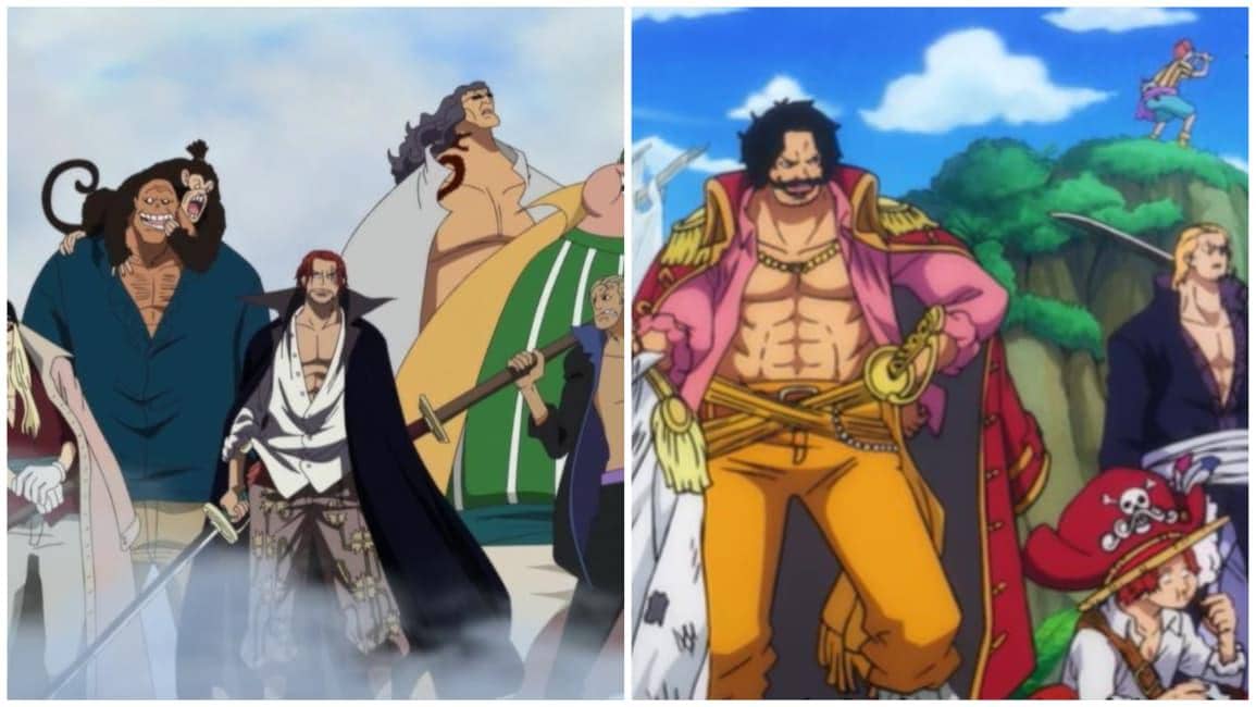 Shanks dan Bajak Laut Roger. (Dok. Shueisha, Eiichiro Oda, Toei Animation/One Piece)