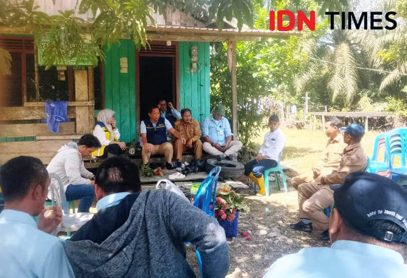 Deputi Alimuddin pimpinan rapat penangan banjir di wilayah Sepaku 