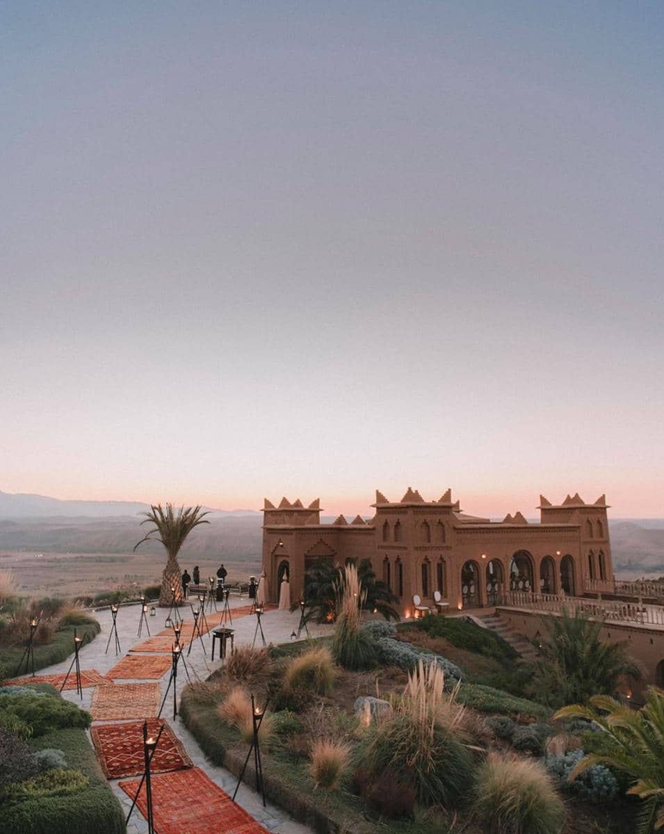 Dekorasi Pernikahan Ranggaz Laksmana dan Angie Prijanto di Maroko