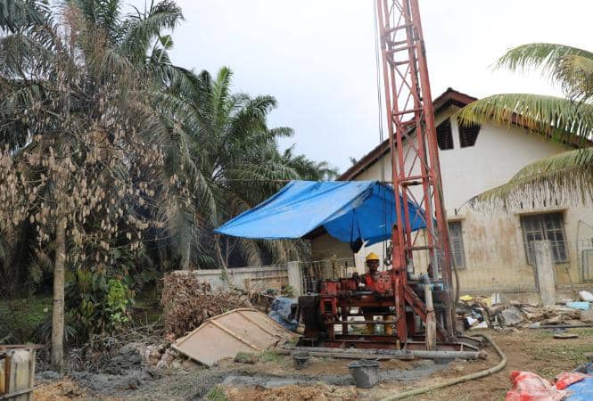 Percepatan sumur bor penuhi air bersih Aceh Tamiang