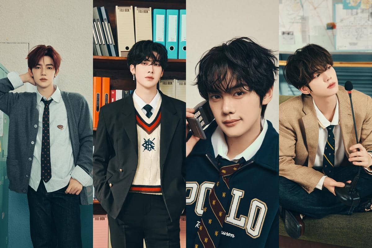 Zhang Hao, Ricky, Kim Gyu Vin, dan Han Yu Jin ZEROBASEONE