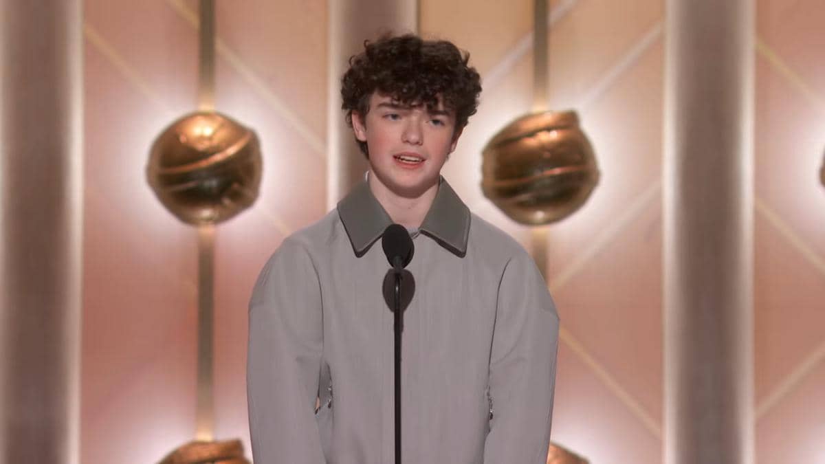 Owen Cooper di Golden Globes 2026