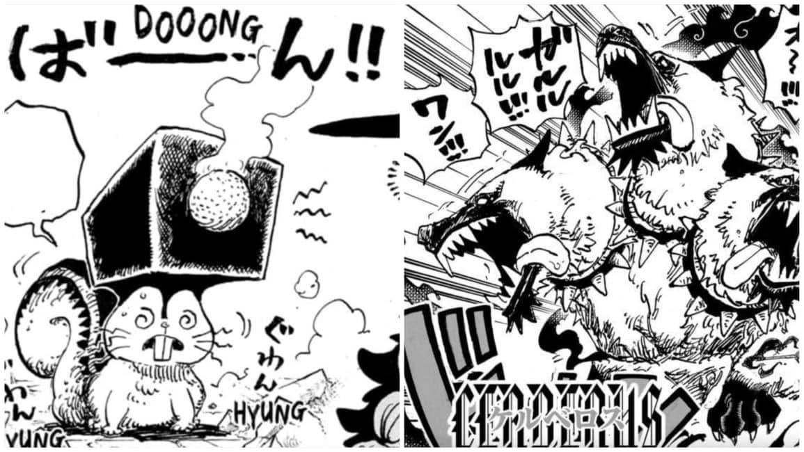 Ragnir dan Cerberus. (Dok. Shueisha, Eiichiro Oda/One Piece)