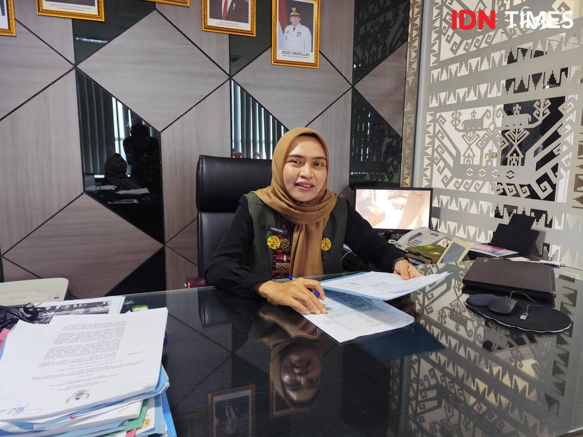 Kepala DMPTSP Bandar Lampung, Febriana.