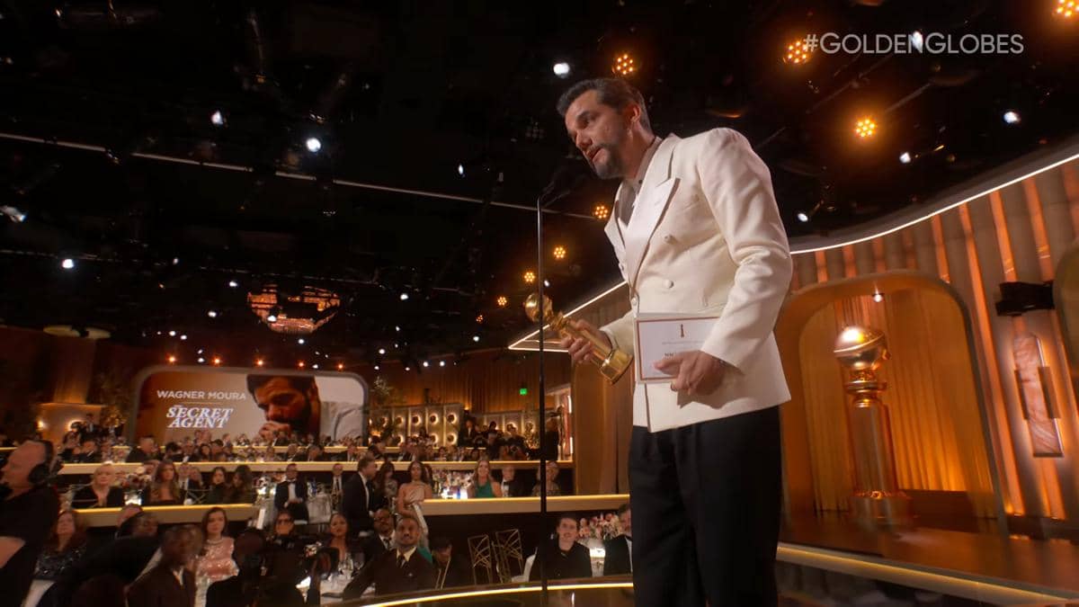 Wagner Moura pemenang Golden Globe Awards 2026  