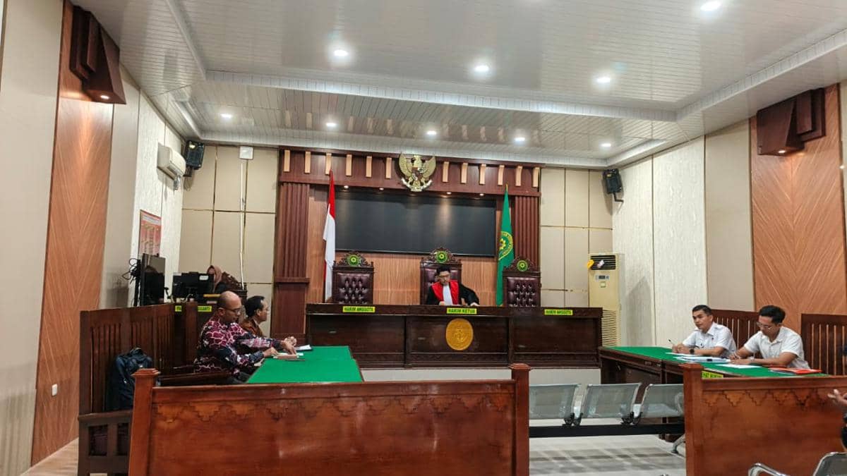 Sidang praperadilan surat SP3 oleh Polda Lampung dalam kasus konflik internal PT San Xiong Steel Indonesia