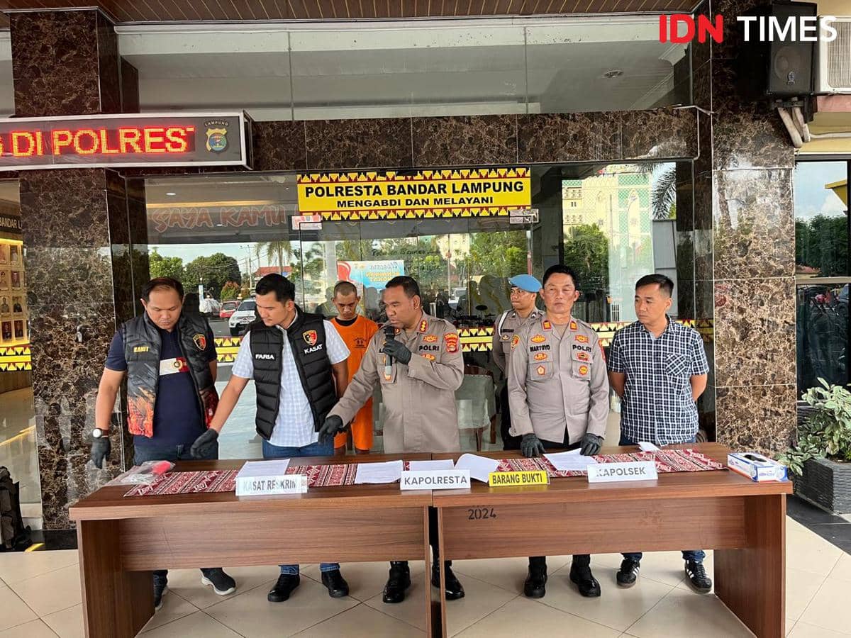 Dalih Demi Kebutuhan Hidup, Mahasiswa Aktif Unila Nyambi Curi Motor