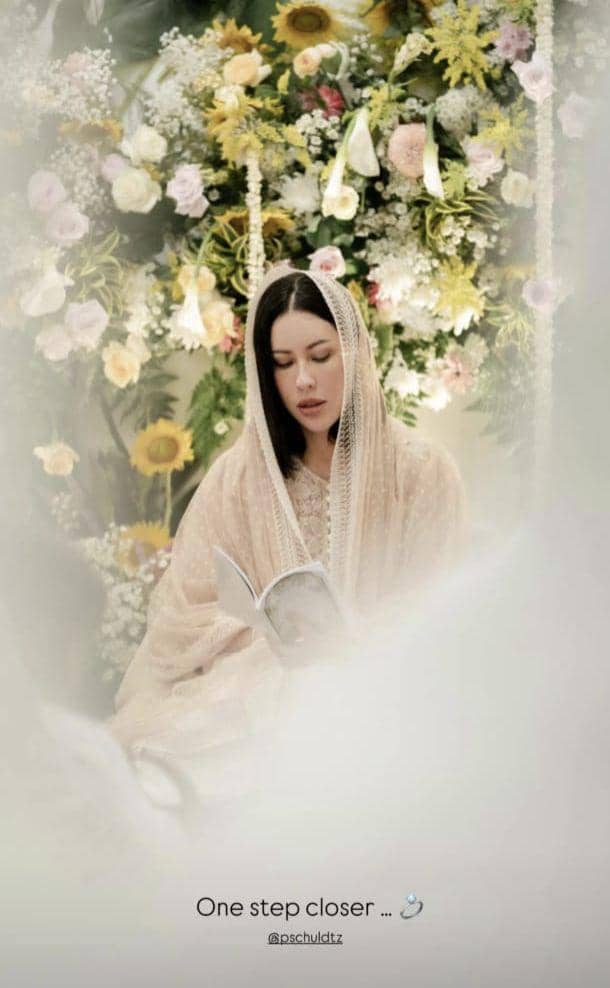 Gaya Pengajian dan Siraman Patricia, Kini Istri Darma Mangkuluhur 