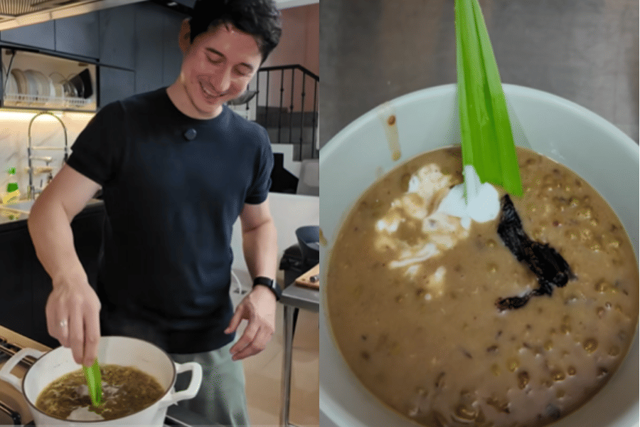 Potret bubur kacang hijau ala Nino Fernandez