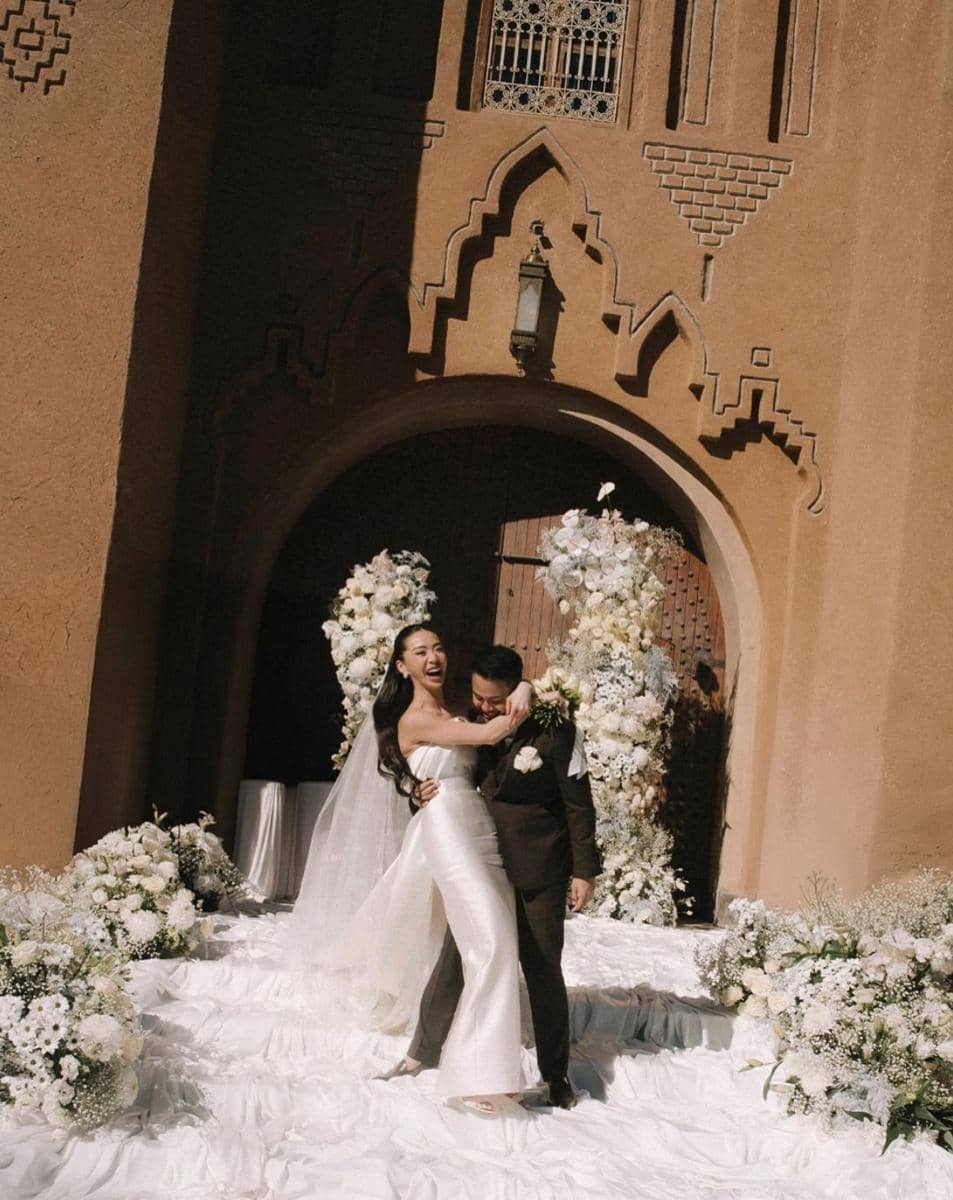 Dekorasi Pernikahan Ranggaz Laksmana dan Angie Prijanto di Maroko